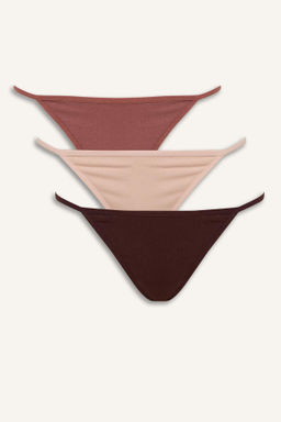 Fall in Love 3lu Ask?l? Paketli Slip Kulot - Defacto фото 2