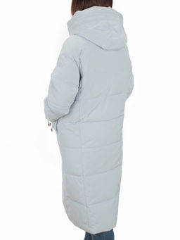 H303 BLUE Пальто зимнее женское (200 гр. холлофайбер) - Fashion фото 4