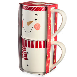 НАБОР КРУЖЕК LEFARD SNOWMAN 2 ШТ. 285МЛ  фото 11