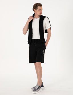 Шорты Pierre Cardin Siyah Comfort Fit модальные черные