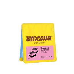 Капучино на кокосе, молочный шоколад 50 %