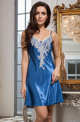 CHANTAL 3190 Короткая сорочка Mia-Amore