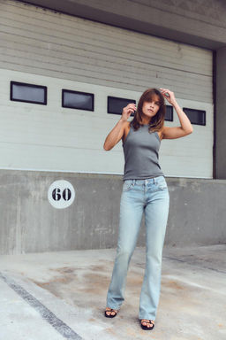 TRF BOOTCUT MID-RISE JEANS
