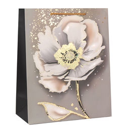 Цена за 12 шт. Пакет подарочный 26x32x12см Цветы / 5354L /уп 12/384/ - ГалеонТрейд фото 8