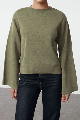 More Sustainable Haki Basic Triko Kazak TWOAW25KZ00313