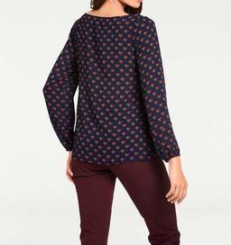 Блузка, сине-бордовая - Ashley brooke фото 4