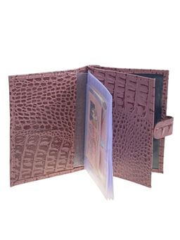 Обложка для паспорта и автодокументов из натуральной кожи мультицвет - Greta фото 2