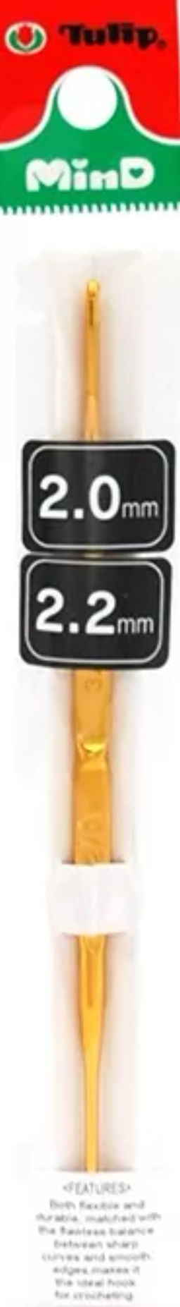 Крючок для вязания двухсторонний "MinD" Tulip