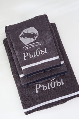 14418/10 Знаки зодиака полотенце махровое плотность 350гр