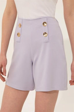 Женские сиреневые вязаные шорты Неожиданная скидка в корзине - U.s. polo assn фото 6