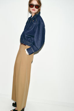 Z1975 DENIM BOMBER JACKET - Zara фото 13