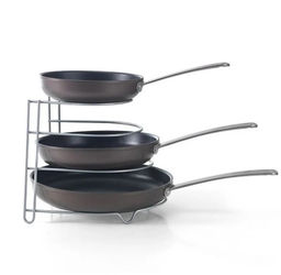 _Подставка для сковород хром (23,5*23*27см), арт. АЛТ128С