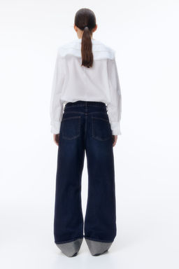 Vaquero recto con vuelta - H&m фото 5