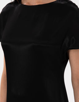 Siyah Comfort Fit Dokuma Elbise - Pierre cardin фото 6