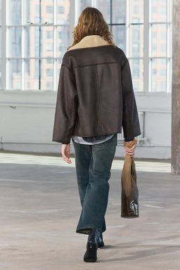 DOUBLE-FACED JACKET ZW COLLECTION - Zara фото 26