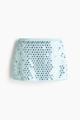 Minifalda de lentejuelas