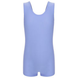 Купальник гимнастический Grace Dance, с шортами, без рукавов, р. 32, цвет сирень  фото 9