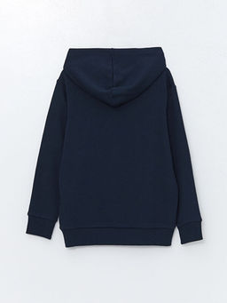 Kap??onlu Spider-Man Bask?l? Erkek ?ocuk Sweatshirt