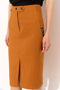 Юбка DILIA 746 рыжий
