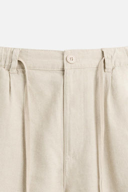BERMUDA SHORTS LINEN BLEND - Zara фото 8