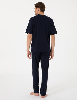 Bordo K_sakol 3l_ Jakarl_ Pijama Tak_m_