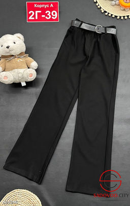 Штаны для девочка однотонные