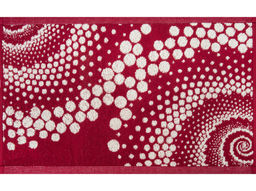 Полотенце махровое 1с105.413ж1 Вселенная(бордо) 50х30 см