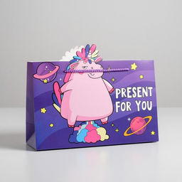 Пакет подарочный Present for you, 30 23 10 см