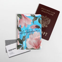 Набор Чудесной тебе!, мягкий палантин, обложка для паспорта и наручные часы - Simaland фото 6