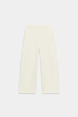 PANTAL?N ANCHO / Crudo medio - Zara фото 5