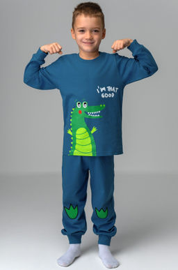 Хлопковая пижама для мальчика Bonito  фото 6