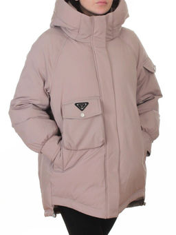 9912 PINK POWDER Куртка зимняя женская (150 гр. холлофайбер)