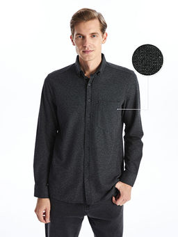 Regular Fit Uzun Kollu Arm?rl? Erkek G?mlek