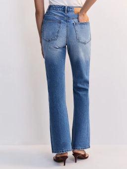 Джинсы клеш с высокой посадкой ZR2605092352-102 / Zarina