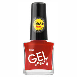 KIKI Д/НОГТЕЙ Лак д/ногтей GEL Effect без УФ-лампы 010 мат.красный