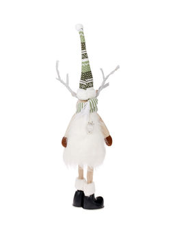 Фигура текстиль «Новогодний лосик» 58 см, 10 LED, от батареек АА×3, свечение тёплое белое