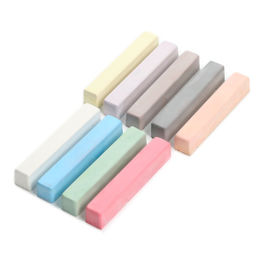 Цена за 5 шт. Мелки цветные школьные, набор 9 шт. «Щенячий патруль», прямоугольные