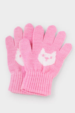 Crockid _ КВ 10008/ш/ярко-розовый перчатки дет