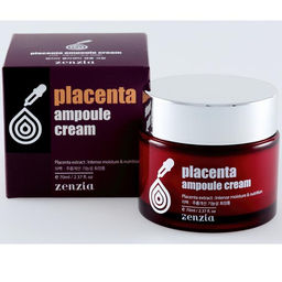 Placenta Ampoule Cream - Крем для лица отбеливающий против морщин, 70 ml