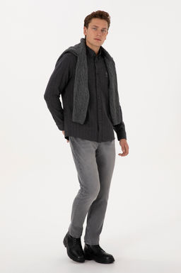 Erkek Gri Straight Fit Jean Pantolon - U.s. polo assn фото 3