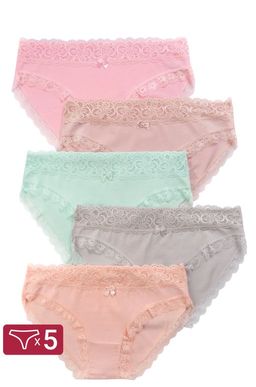 Женские трусы-слипы 5 шт. Nicoletta