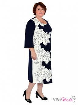 Платье Модель №500 размеры 44-82 - Plusmoda фото 8