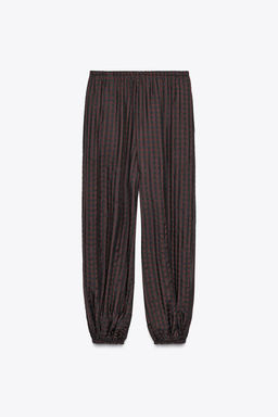 GINGHAM BLOOMER TROUSERS ZW COLLECTION