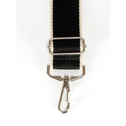 Плечевой ремень (стропа) ADEL-239/регулируемый, макс длина 150см, однотон черный/беж mpl-fbo 248591 - Adelia фото 3