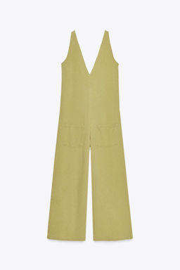 WASHED INTERLOCK JUMPSUIT - Zara фото 7