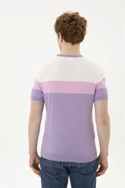 Мужской сиреневый свитер - U.s. polo assn фото 5