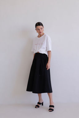 Martichelli Юбка чёрная  фото 6