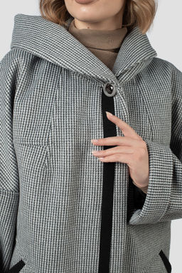 01-12106 Пальто женское демисезонное - El podio фото 7