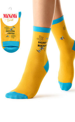 (Minimi) Mini Trend 4217 нос.жен. с рисунком Пчелы