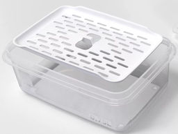 Контейнер с сеткой ЭКСТРА ЛОК S 0,75 л "BRIGHT/LIGHT/KEEP FRESH", арт. С66808, С66818, С66811